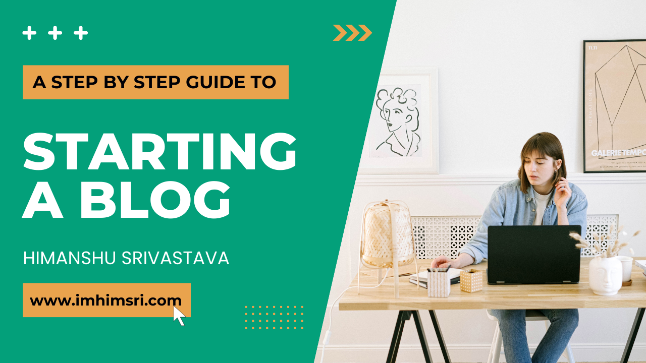 How to start a blog